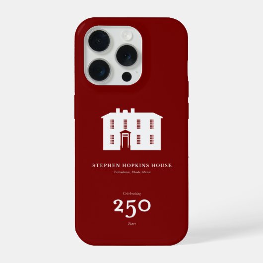 Hoesje voor Telefoon — Stephen Hopkins House iPhone Hoesje (Achterkant)