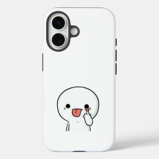 Hoesje voor telefoonhoes. (Achterkant)