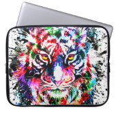 Hoesje voor tijger laptop | Abstracte kunstwerken Sleeve (Voorkant)