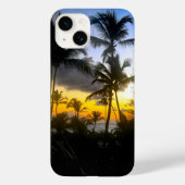 Hoesje voor Tropical Sunset Print (Achterkant)