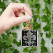 Hoesje voor vingerafdrukken sleutelhanger (Hand)
