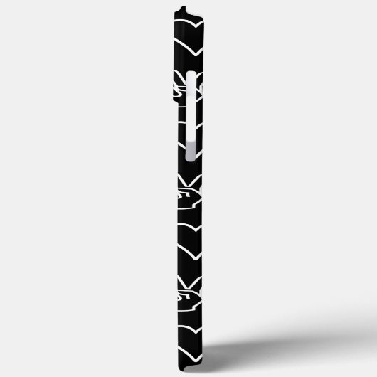 Hoesje voor vrede en liefde — Mate iPhone-tas (Achterkant / Links)