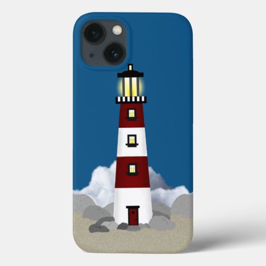 Hoesje voor vuurtoren iPhone 6/6-s (Achterkant)