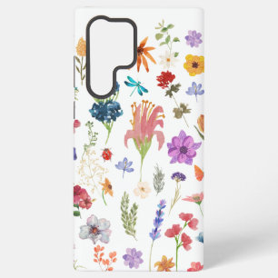 Hoesje voor Wildflower-telefoon Samsung Galaxy S