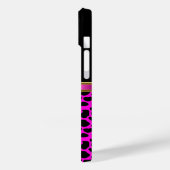 Hoesje Wild Roze Zwart (Achterkant / Links)