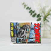 Hoesje Zombie Apocalypse Briefkaart (Staand voorkant)