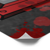 Hoesje Zombies Gamer Poster - Apocolypse Pistolen (Hoek)