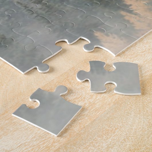 Hoesjes bergbos in Dawn Ground Fog Legpuzzel (Zijkant)