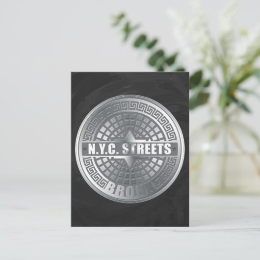 Hoesjes Bronx Briefkaart (Staand voorkant)