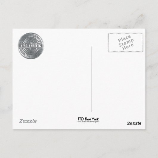 Hoesjes Bronx Briefkaart (Achterkant)