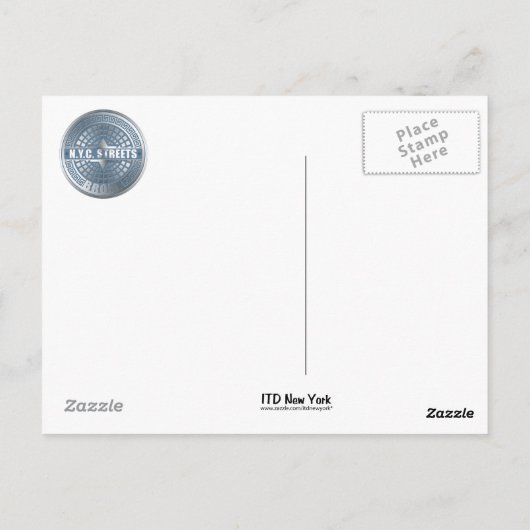 Hoesjes Bronx Briefkaart (Achterkant)