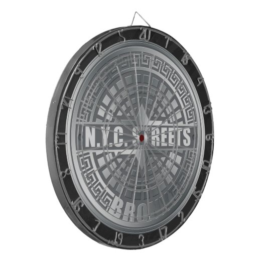 Hoesjes Bronx Dartbord (Voorkant Links)