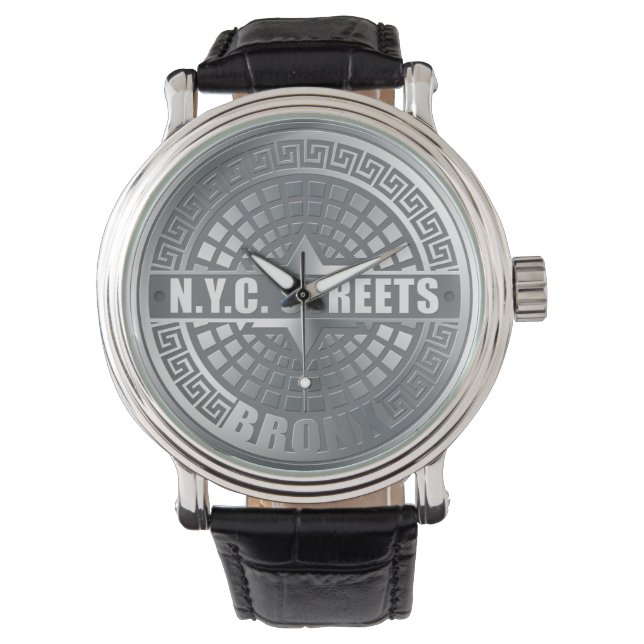 Hoesjes Bronx Horloge (Voorkant)