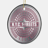 Hoesjes Bronx Keramisch Ornament (Links)