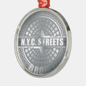 Hoesjes Bronx Metalen Ornament (Links)