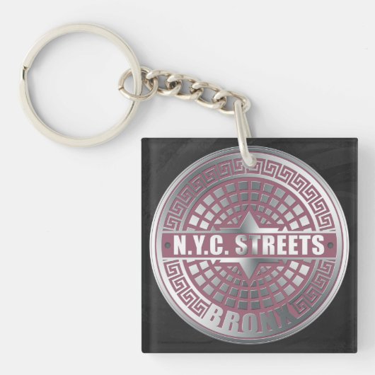 Hoesjes Bronx Sleutelhanger (voorkant)