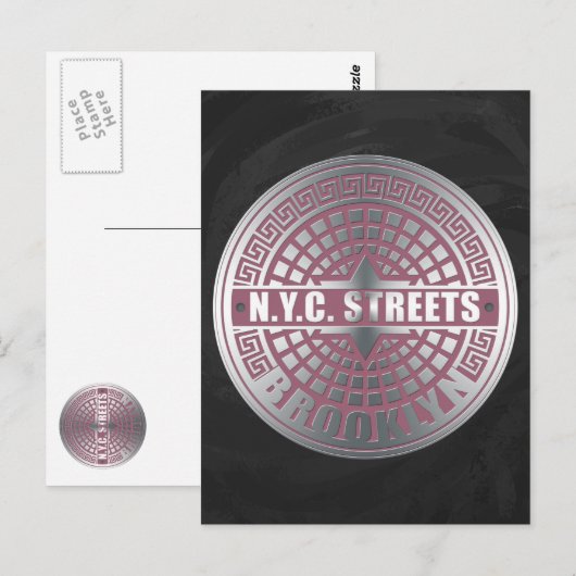 Hoesjes Brooklyn Briefkaart (Voorkant / Achterkant)