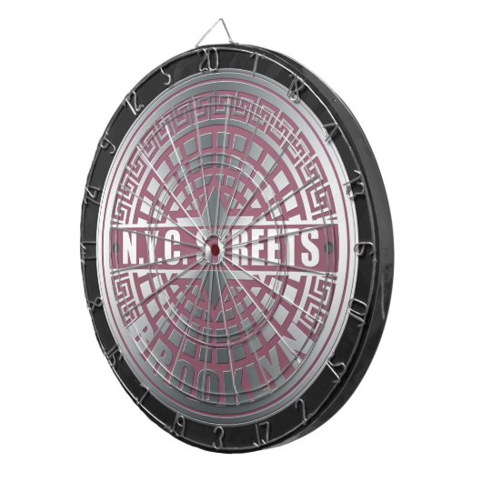 Hoesjes Brooklyn Dartbord (Voorkant Rechts)