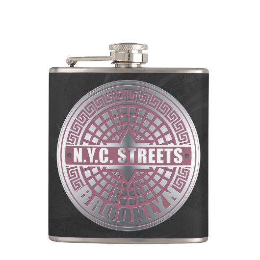 Hoesjes Brooklyn Heupfles (Voorkant)