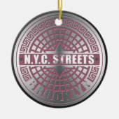Hoesjes Brooklyn Keramisch Ornament (Voorkant)