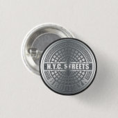 Hoesjes Brooklyn Ronde Button 3,2 Cm (Voorkant /achterkant)