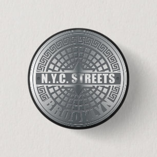 Hoesjes Brooklyn Ronde Button 3,2 Cm