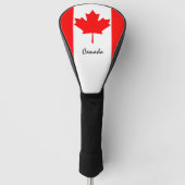 Hoesjes/clubs van de Canadese vlag en Golf Canada Golfheadcover (Voorkant)