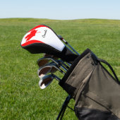 Hoesjes/clubs van de Canadese vlag en Golf Canada Golfheadcover (Insitu)