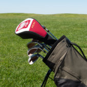 Hoesjes/clubs van de Poolse vlag en Golf Polen Golfheadcover (Insitu)