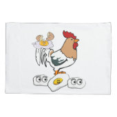 Hoesjes kippen kussensloop (Achterkant)