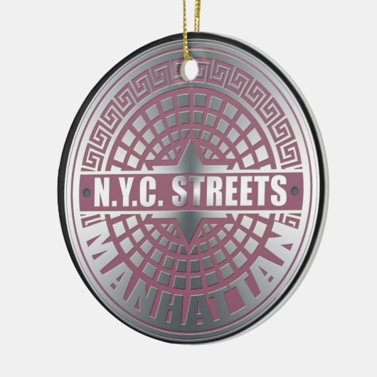 Hoesjes Manhattan Keramisch Ornament (Links)