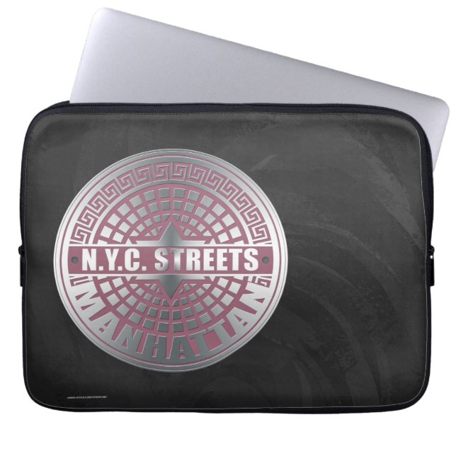 Hoesjes Manhattan Laptop Sleeve (Voorkant)