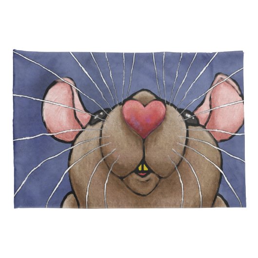 Hoesjes met een hartpijlstoot kussensloop (Achterkant-Rechts)