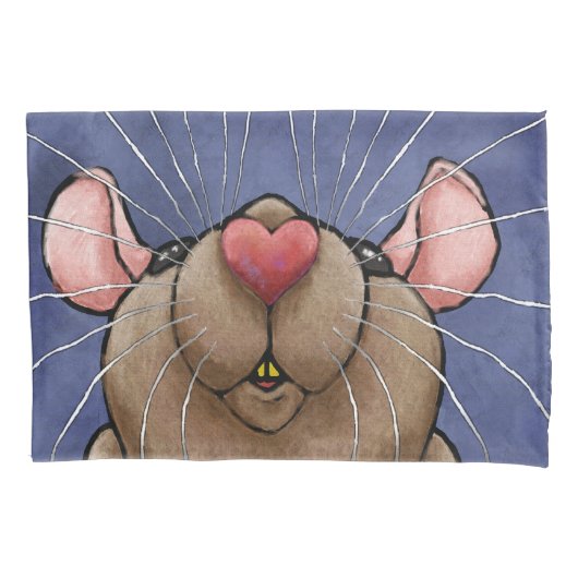 Hoesjes met een hartpijlstoot kussensloop (Voorkant-Links)