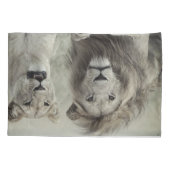 Hoesjes met een leeuwenklooier (standaard- of koni kussensloop (Achterkant-Links)