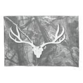 Hoesjes met zwarte en witte mule-dieper kussensloop (Voorkant-Links)