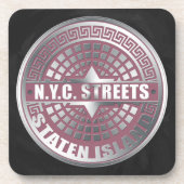 Hoesjes Staten Island Onderzetter (Voorkant)