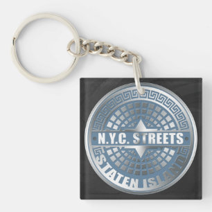 Hoesjes Staten Island Sleutelhanger