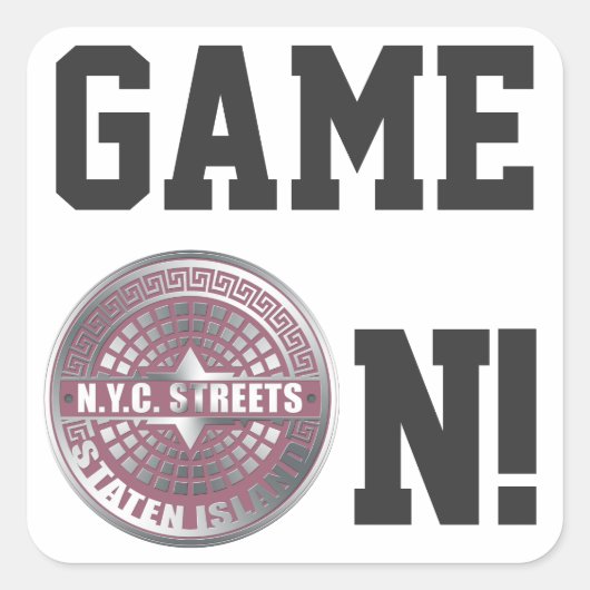 Hoesjes Staten Island Vierkante Sticker (Voorkant)