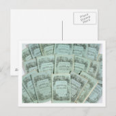 Hoesjes van de maandkwesties "Het leven en de scha Briefkaart (Voorkant / Achterkant)