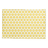 Hoesjes van de piloot - Gele Florence Kussensloop (Achterkant-Links)