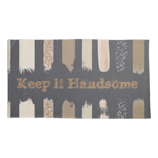 Hoesjes van de piloot Houd het handig Kussensloop (Achterkant)