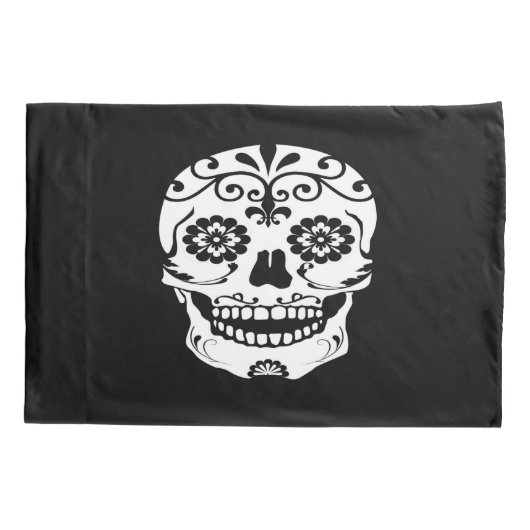 Hoesjes van de schedel kussensloop (Achterkant-Links)