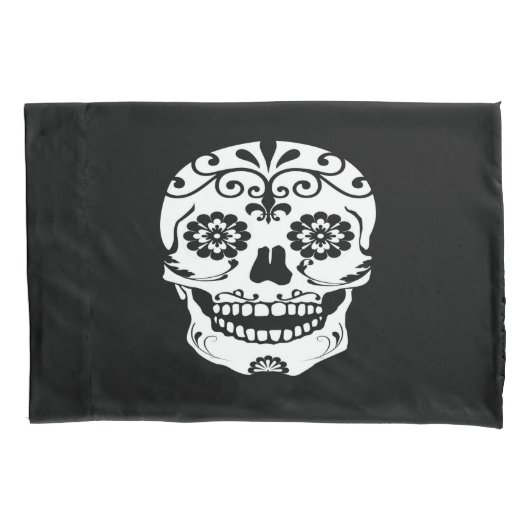 Hoesjes van de schedel kussensloop (Voorkant-Links)