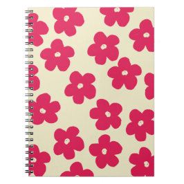 Hoesjes van Floral Notitieboek