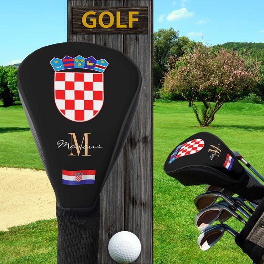 Hoesjes van Golfclubs in Kroatië en Vlag Golfheadcover