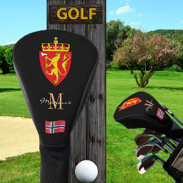 Hoesjes van Golfclubs in Noorwegen en Vlag Golfheadcover