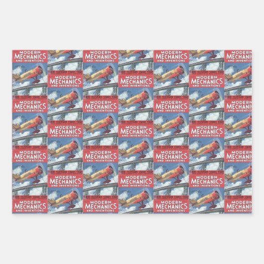 Hoesjes van het  Inventions Magazine Inpakpapier Vel (Voorkant 2)