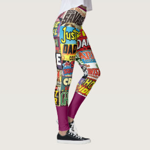Hoesjes van komische boeken leggings