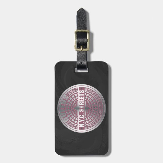 Hoesjes van mangat bagagelabel (Voorkant verticaal)